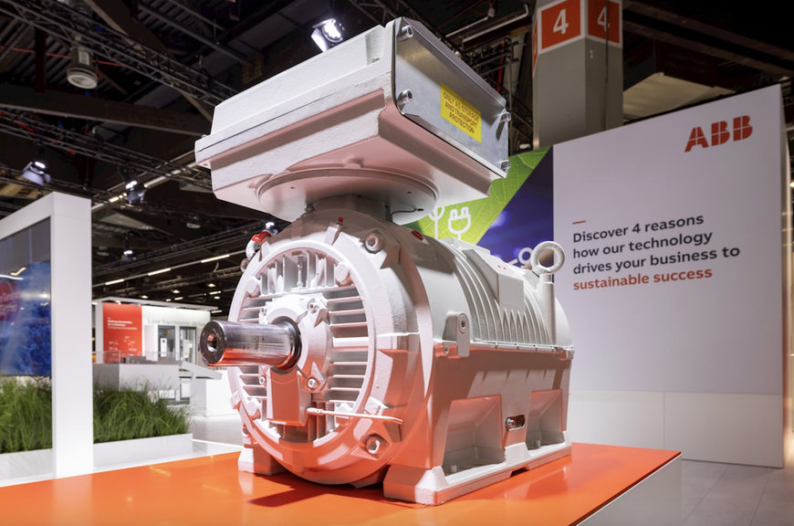 ABB ACHIEVES WORLD FIRST WITH LIQUID-COOLED IE5 SYNRM MOTOR